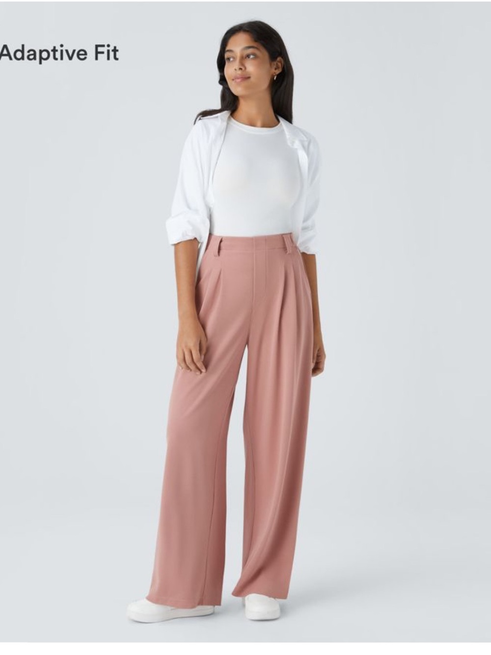 Halara Flex™ High Waisted Pocket
Wide Leg Waffle Work Pants Rise Tan Size SP - Picture 7 of 16
